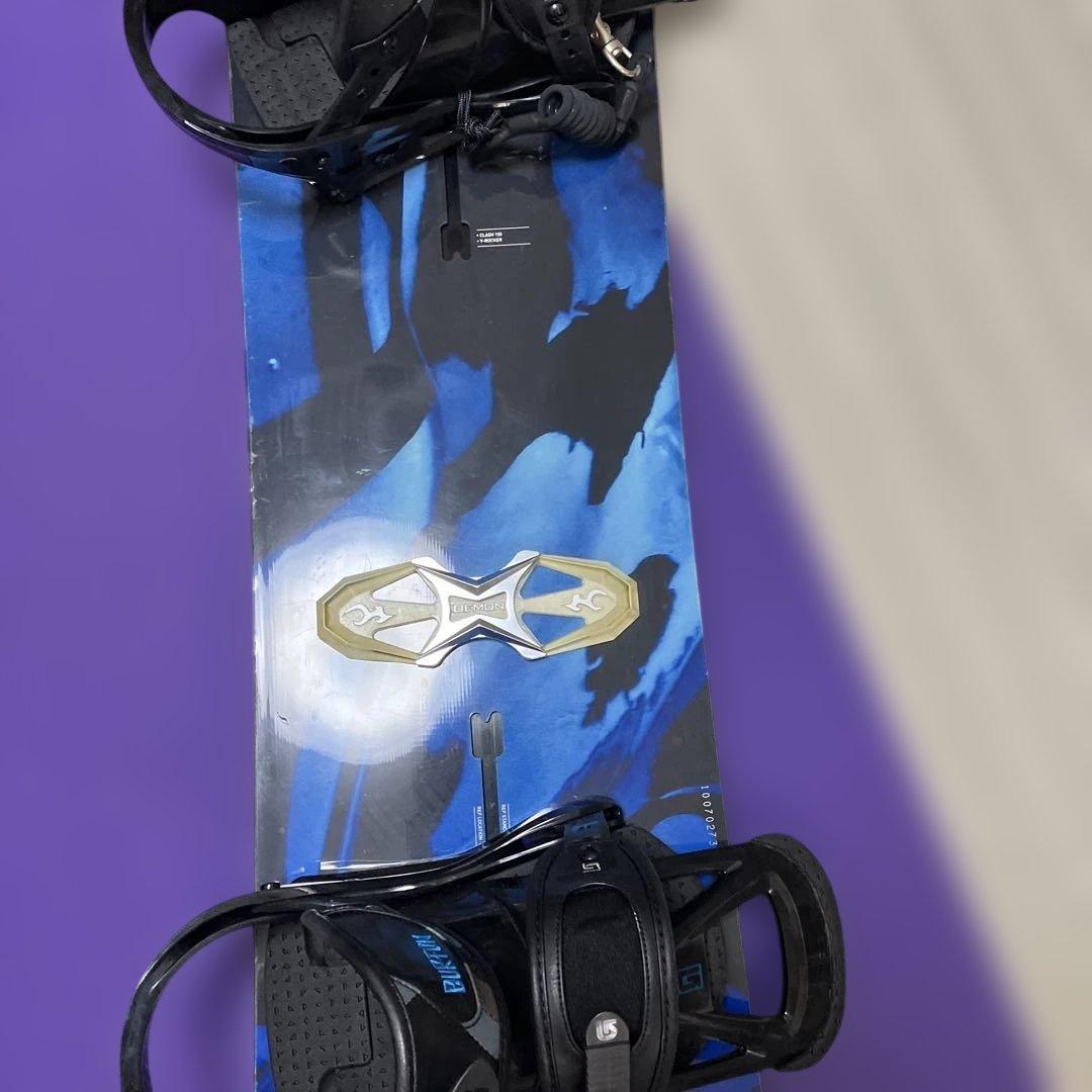 バートン板　Burton Clash 155cm スノーボード　ビンディング