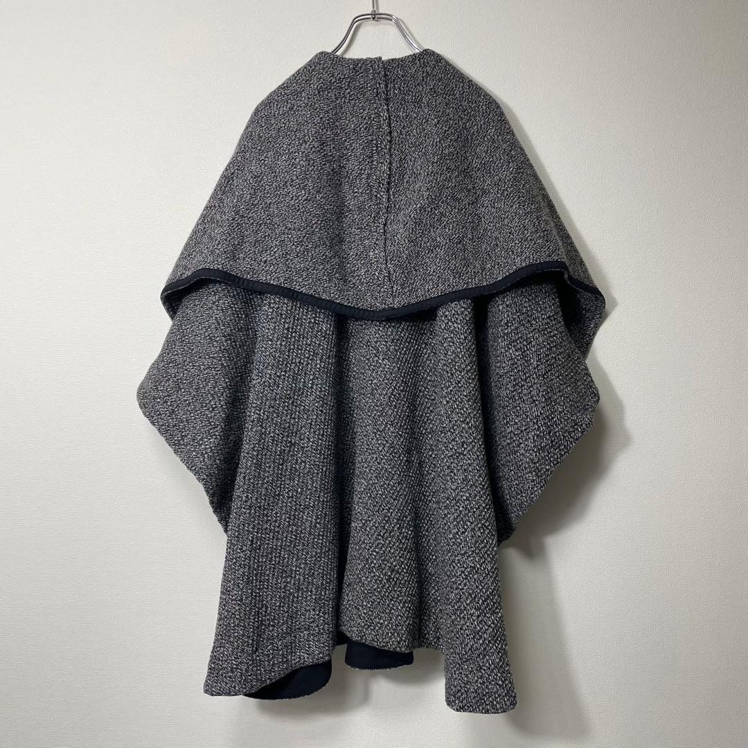 【新品タグ付き】SeeByChloe ニットポンチョコート ウール グレー