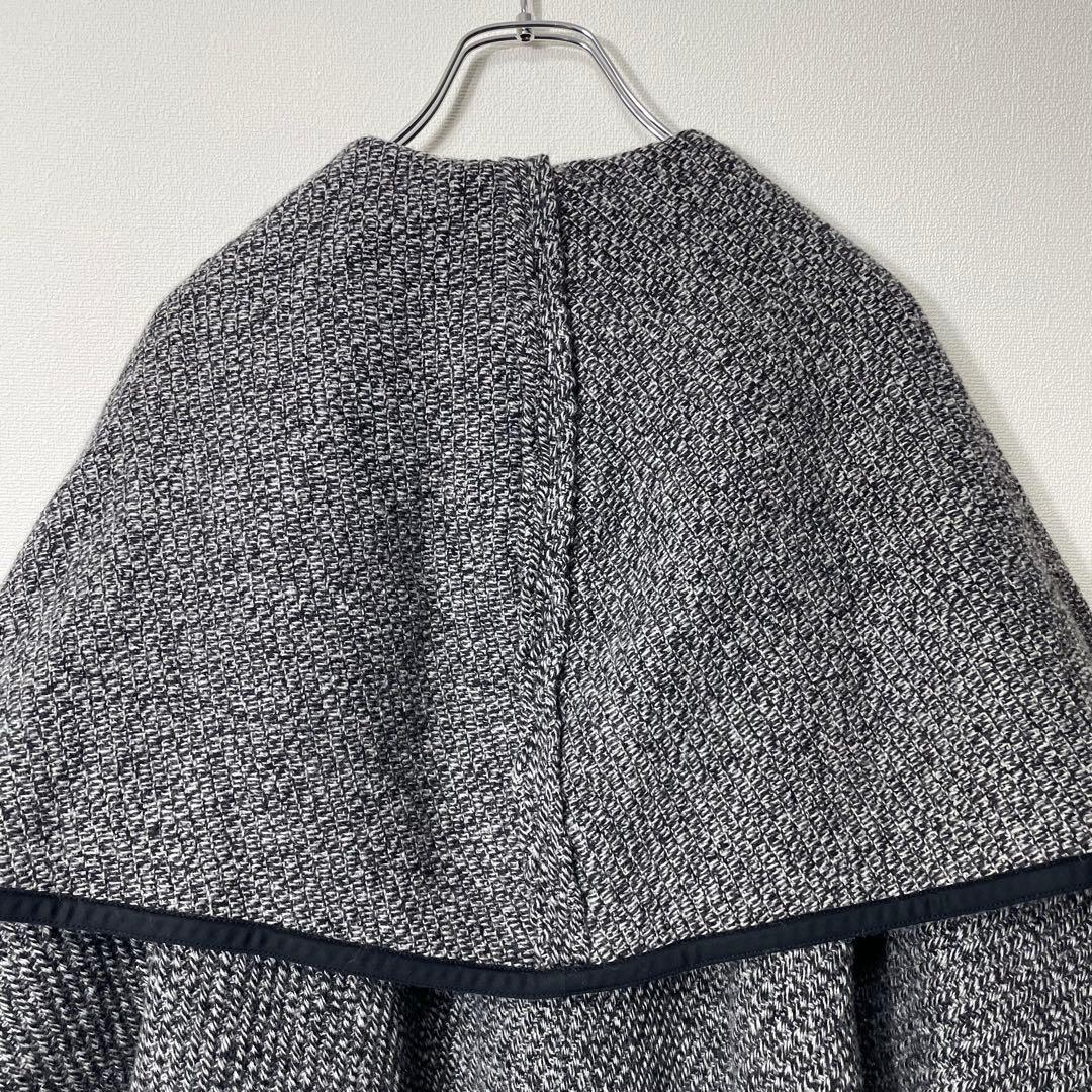 【新品タグ付き】SeeByChloe ニットポンチョコート ウール グレー