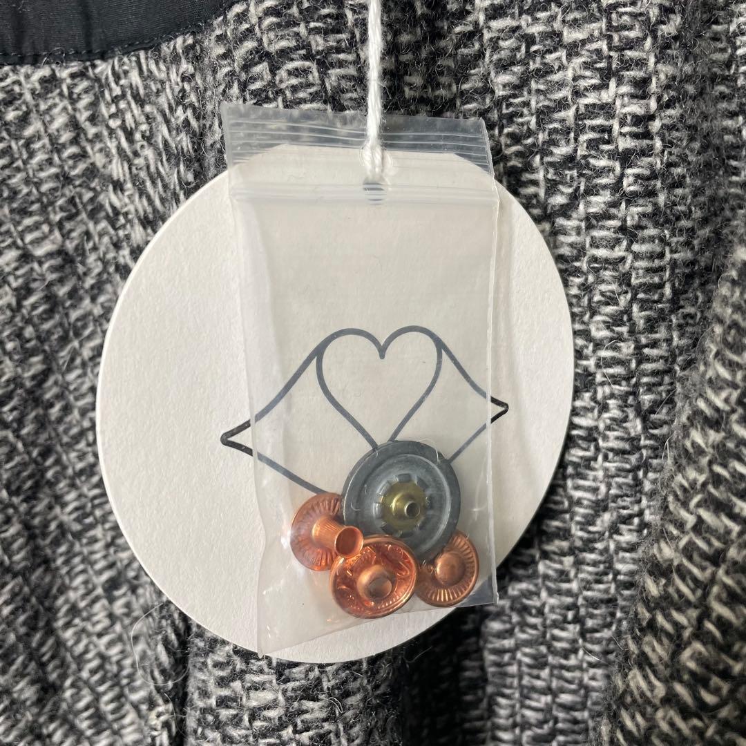 【新品タグ付き】SeeByChloe ニットポンチョコート ウール グレー