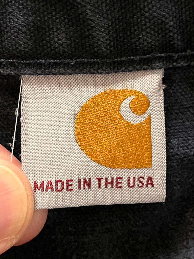 USA製！CARHARTT DOUBLEKNEE ブラック　カーハートダブルニー