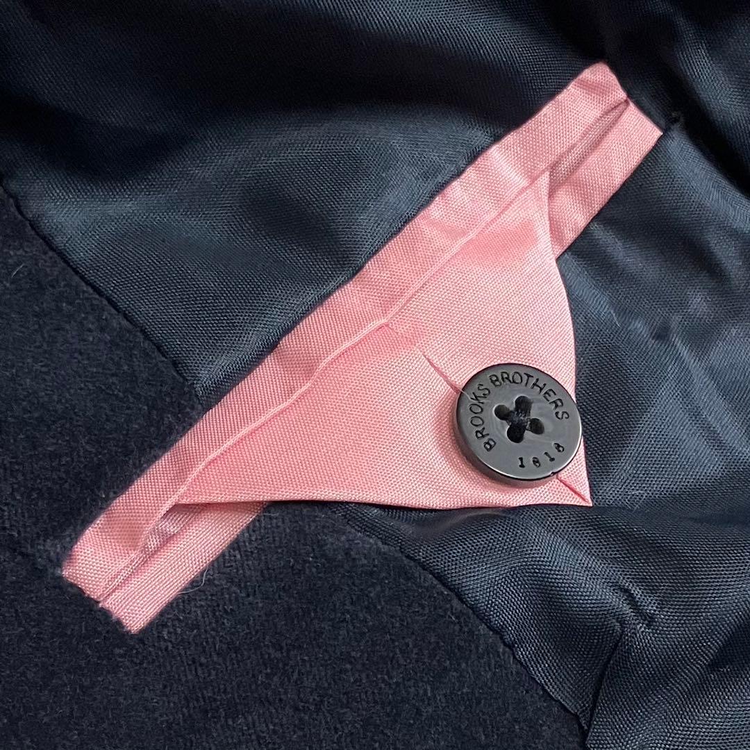 ブルックスブラザーズ　ベロアテーラードジャケット　紺ブレ　金ボタン　サイズ4