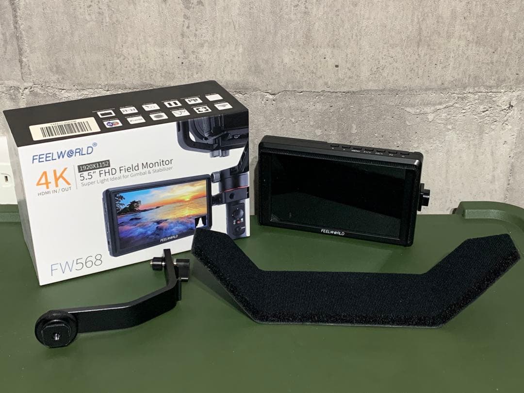 Feelworld カメラモニター 4K HDMI 運動会 発表会