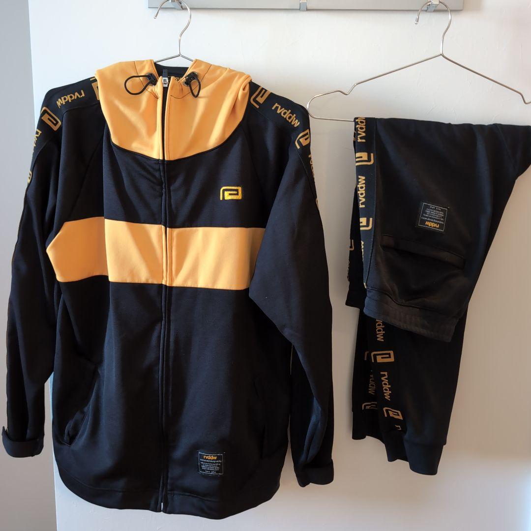 reversal リバーサル　那須川天心着用　セットアップ M 黒/黄色