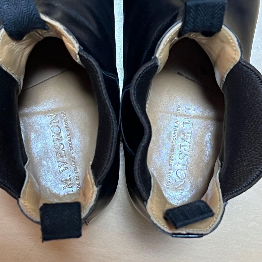 J.M. WESTON 471 チェルシーブーツ 6E 純正シューツリー付き