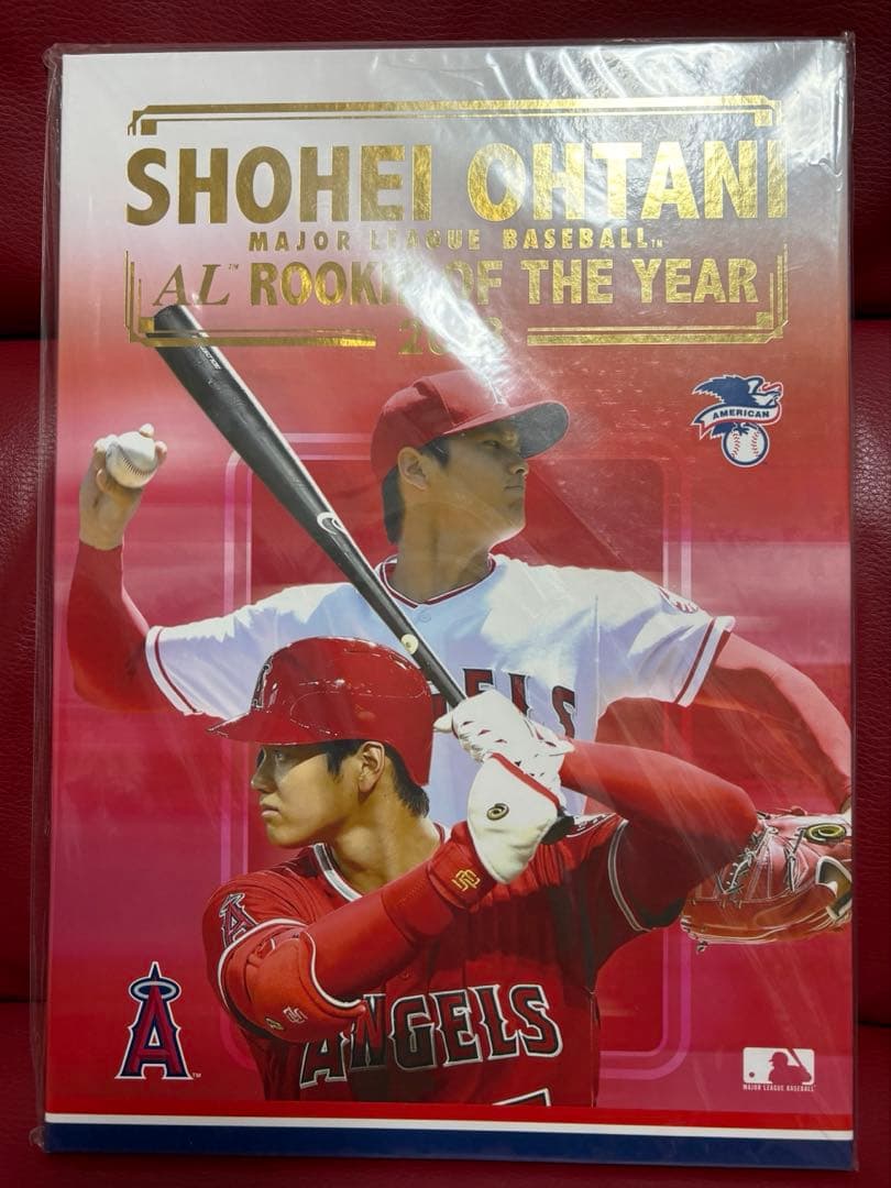 大谷翔平 ALルーキーオブザイヤー 記念品