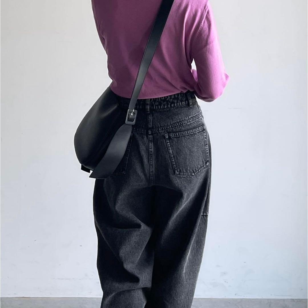 バッグ ショルダーバッグ レザー ブラック