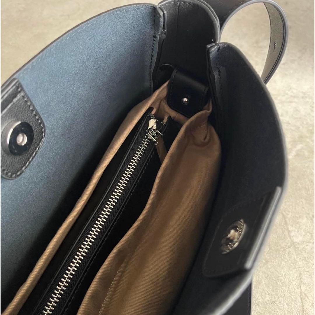 バッグ ショルダーバッグ レザー ブラック