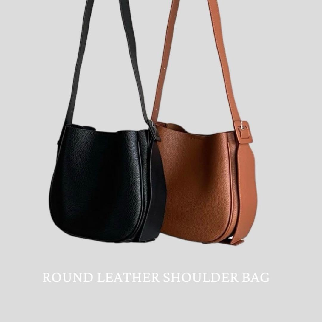 バッグ ショルダーバッグ レザー ブラック