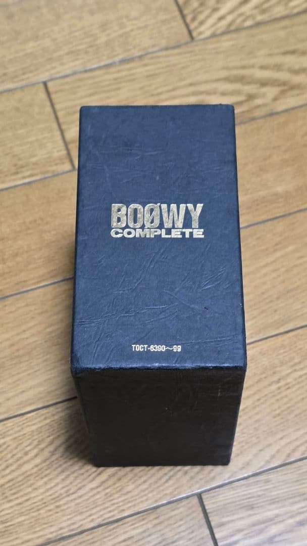 【廃盤品】【当時物】BOØWY COMPLETE ボックス