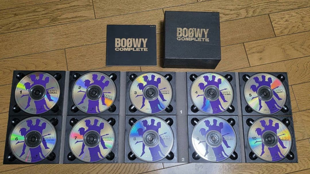 【廃盤品】【当時物】BOØWY COMPLETE ボックス