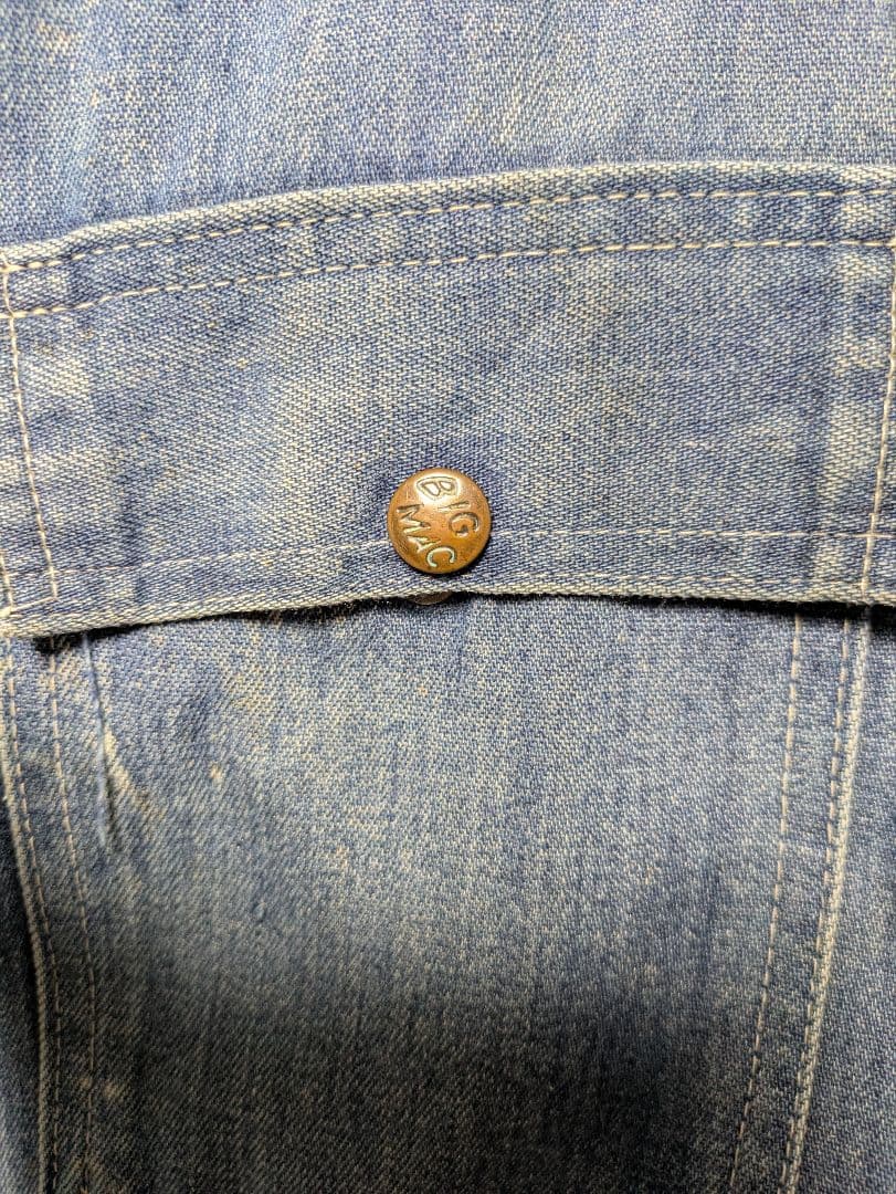 bigmac　カバーオール　70年代 　※12月16日以降は若干値上げします。