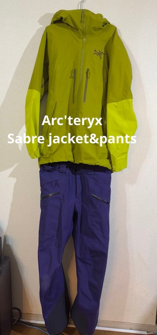Sabre LT Jacket pantsセットRush alpha sv