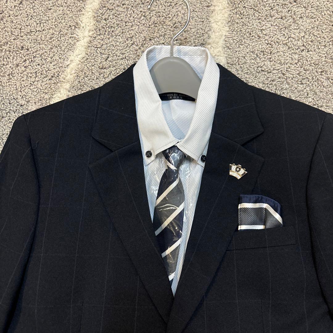 ちゃるさん専用新品未使用品フォーマルスーツ上下セット150 卒業式ヒロミチナカノ