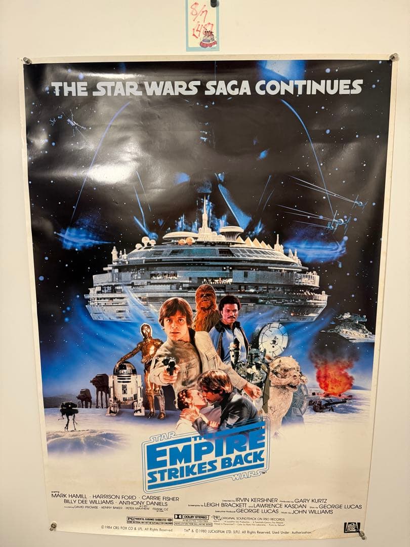t*s様 【48】スター・ウォーズ エピソード5/帝国の逆襲　ポスター