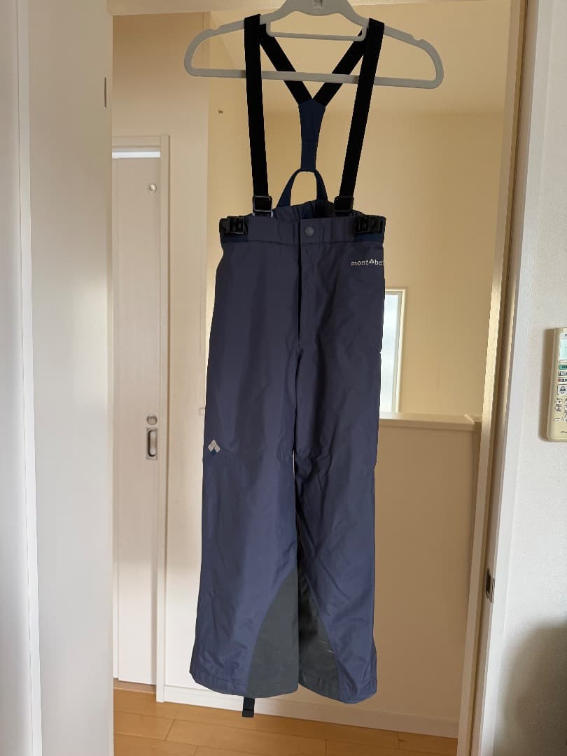 キラキラモンベル　上下　パウダーステップ ジャケット、アルパインパンツ