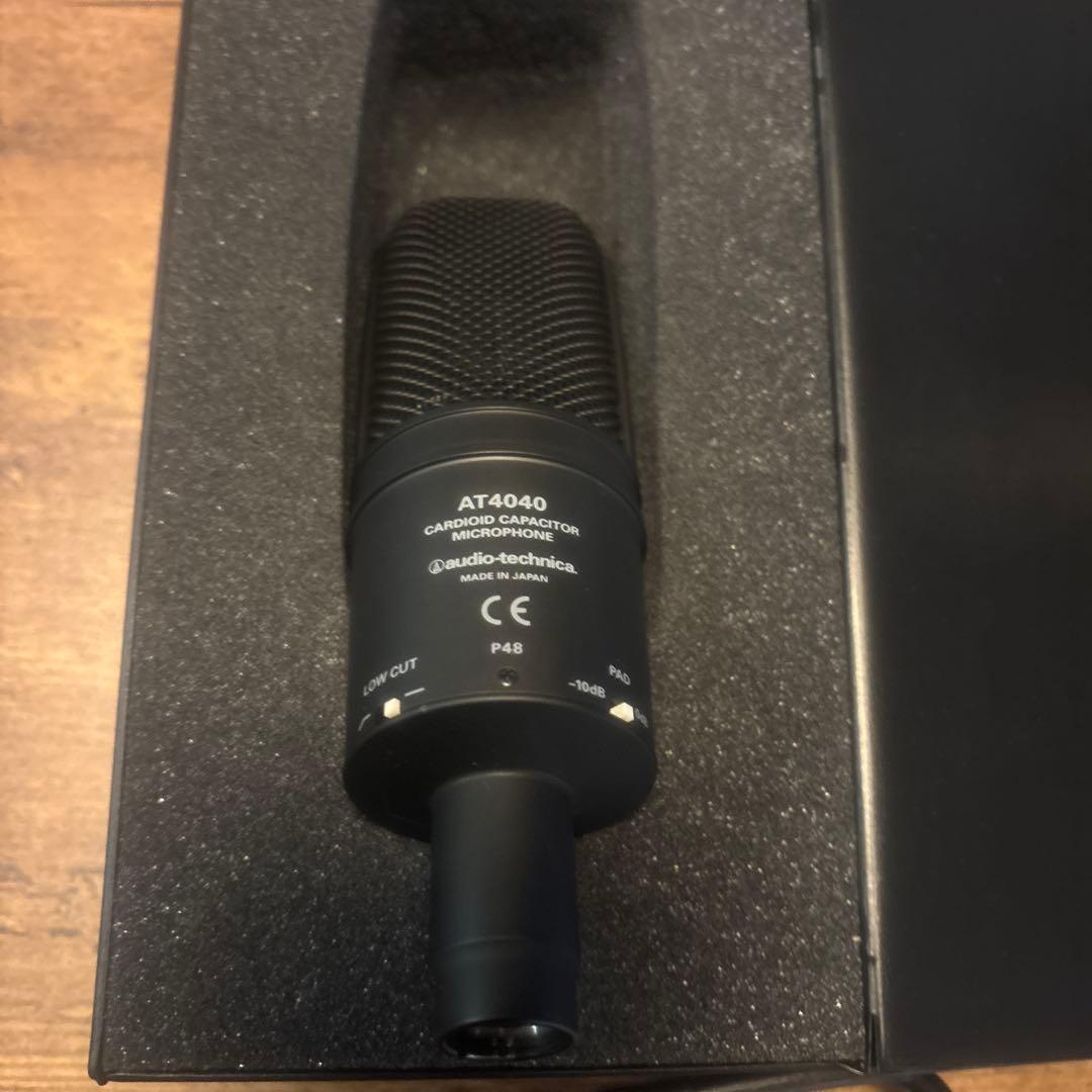 Audio-Technica 4040 コンデンサーマイク　マイクコード付き