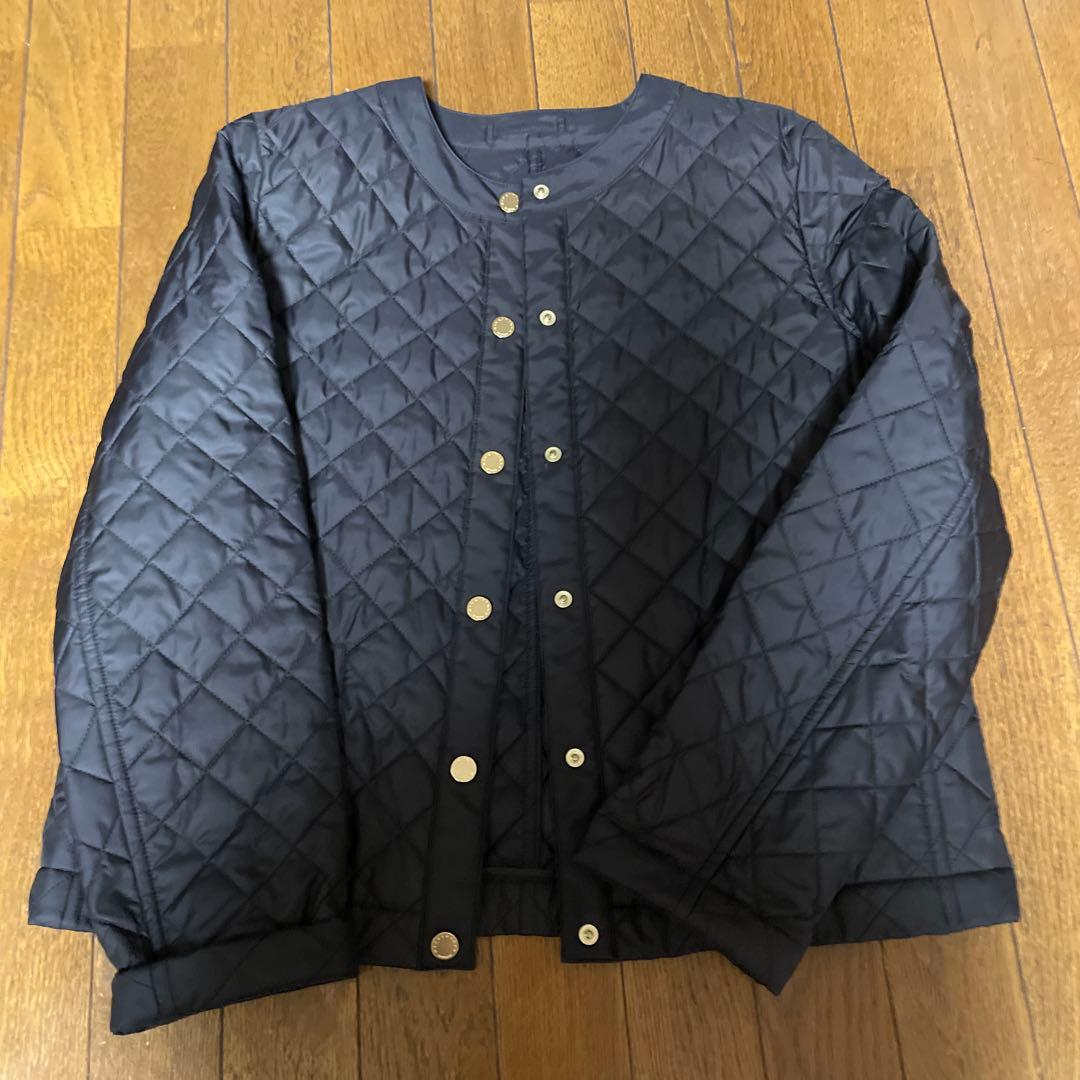 マッキントッシュロンドン　ノーカラーキルティング　ジャケット　38