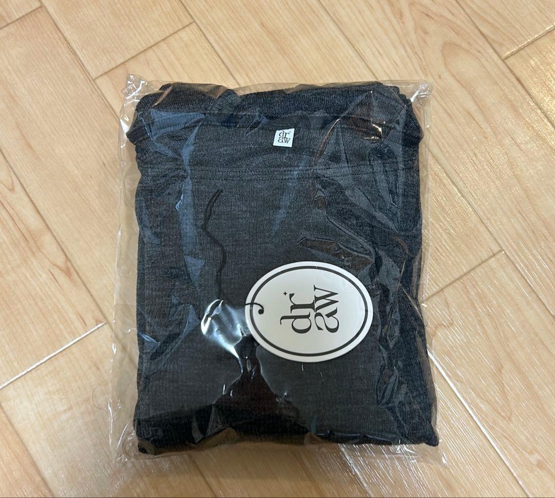 【新品タグ付】draw drawers round cut knit