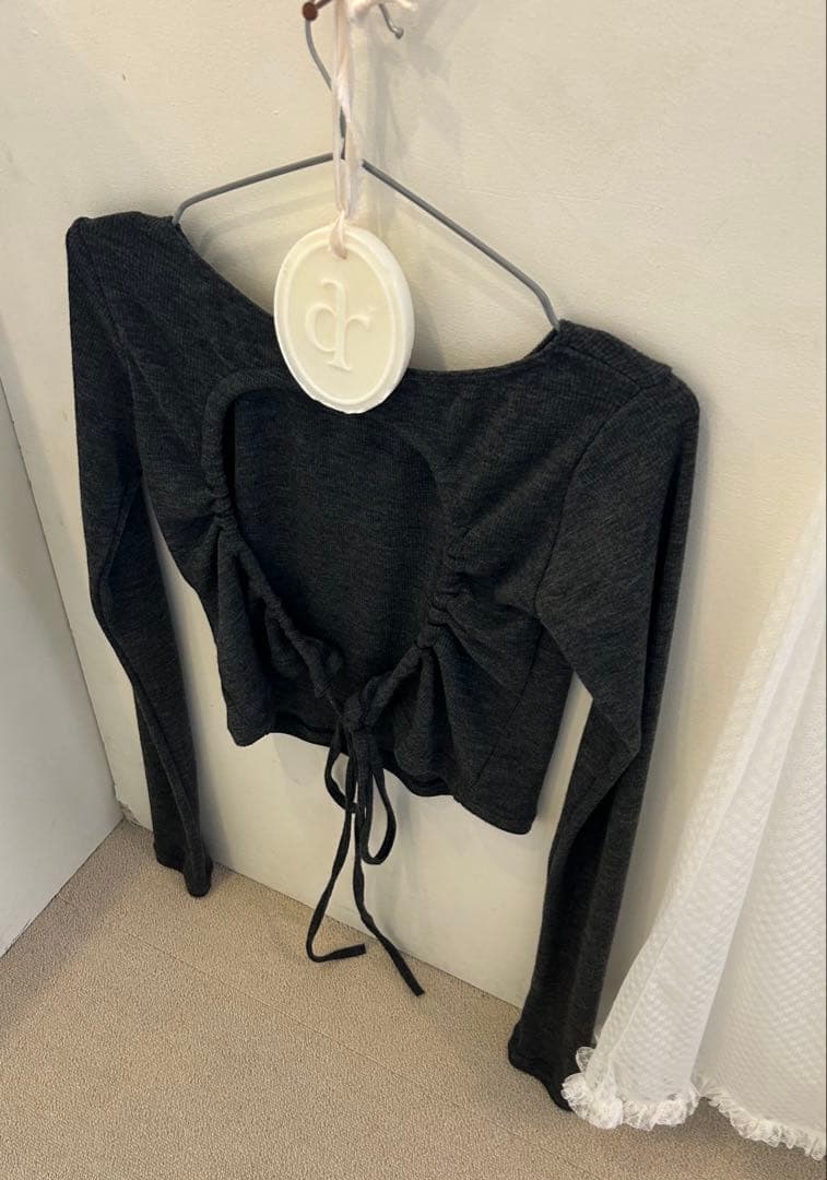 【新品タグ付】draw drawers round cut knit