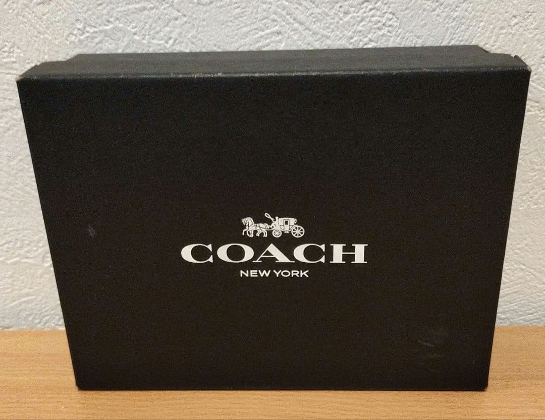 COACH コーチ キスロック がま口 ケース 財布 ブラック