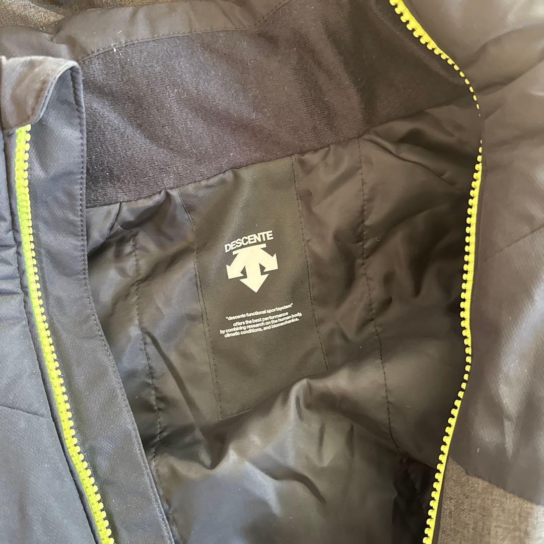 DESCENTE スキーウェア ジャケット&パンツセット Sサイズ ブラック