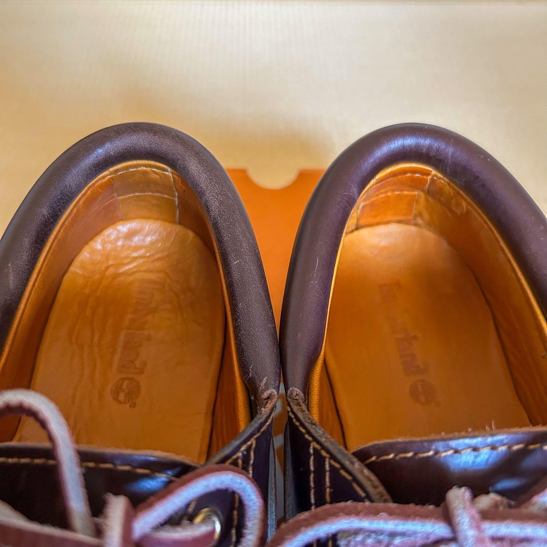 Timberland 3eye Classic ブラウン モカシン 25.5cm