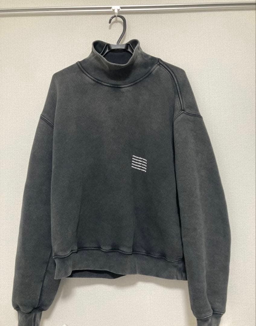 alexanderwang デンスフリース　ハイネック　スウェット