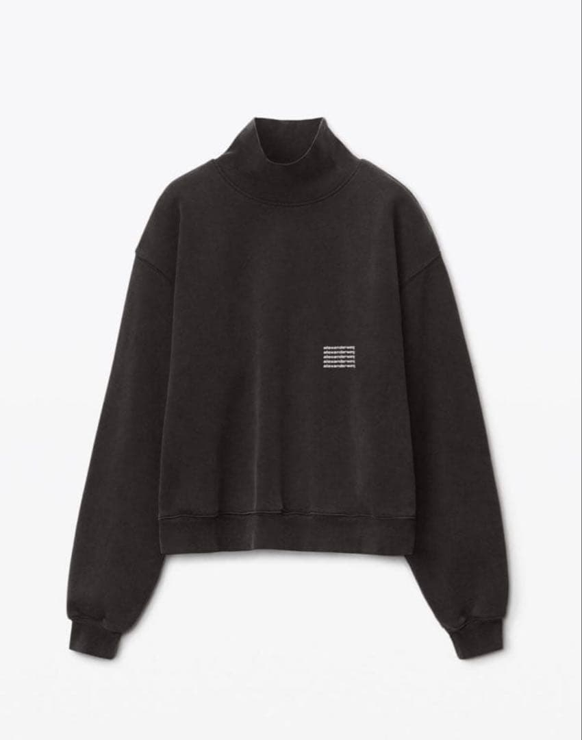 alexanderwang デンスフリース　ハイネック　スウェット