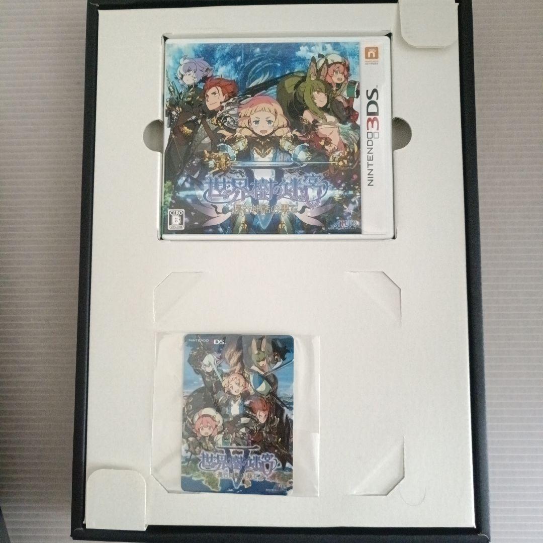 3DSソフト　世界樹の迷宮　世界樹と不思議のダンジョン　7本セット