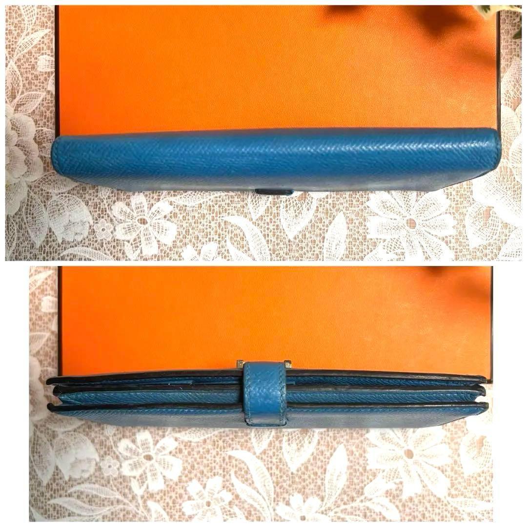 良美品★HERMES エルメス べアン スフレ 長財布★正規品