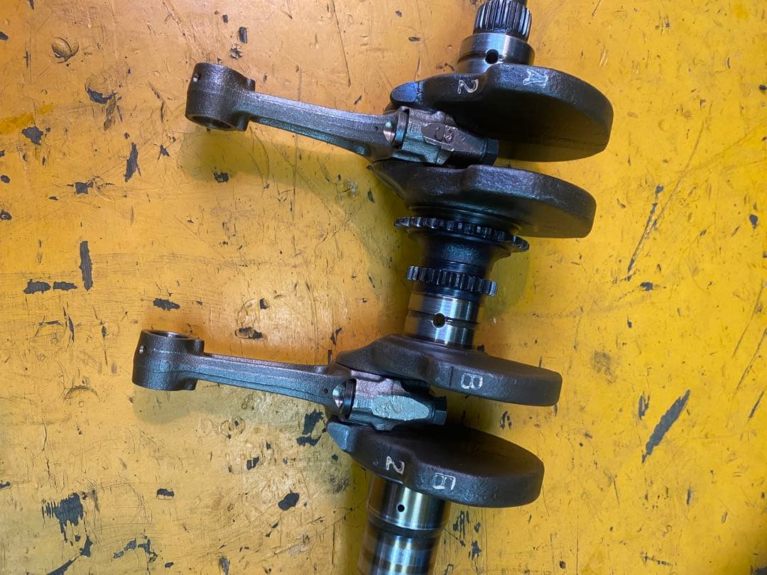 CB400T クランクシャフト　バブ　ホークⅡ コンロッド