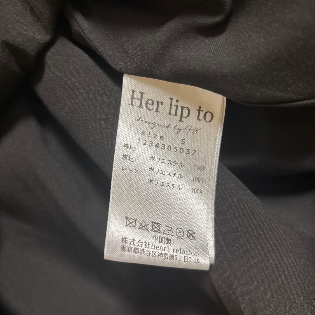 HerLipto ワンピース　ブラック