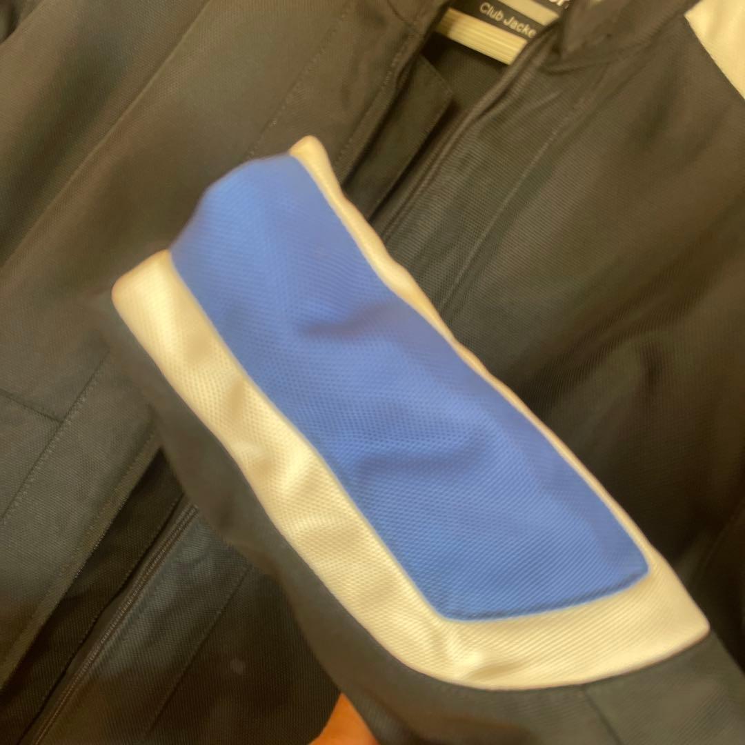  Motorrad Club Jackeバイクジャケット 黒/青