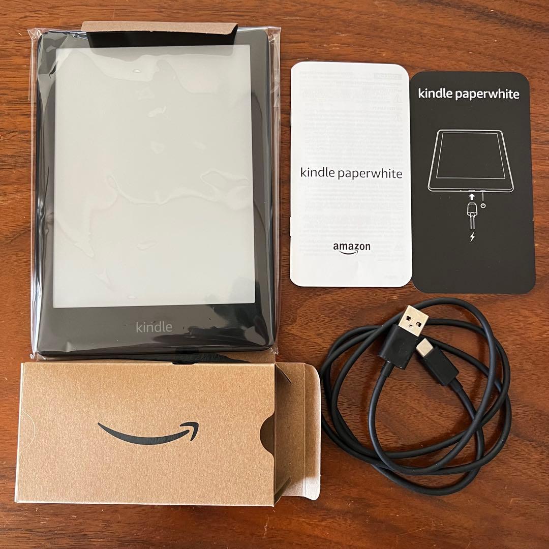 Kindle Paperwhite 11世代 広告なし 8GB 本体 ブラック