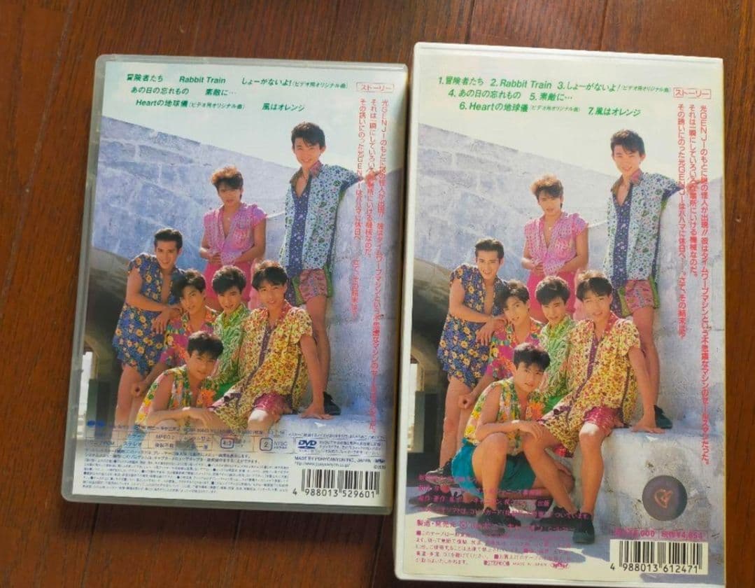 光GENJI/虹色夏物語 DVD&VHSセット