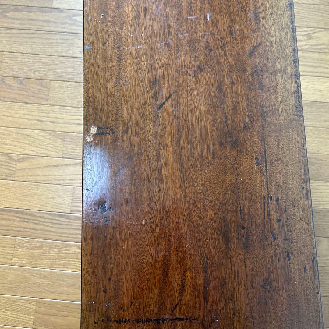 唐木飾り棚　彫刻入り木製箪笥　アンティーク　古美術　中国家具