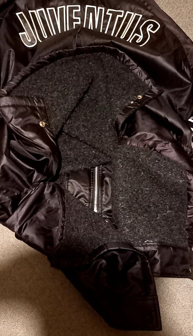 kappa カッパ　ユベントス　ベンチコート　ボア　90s L