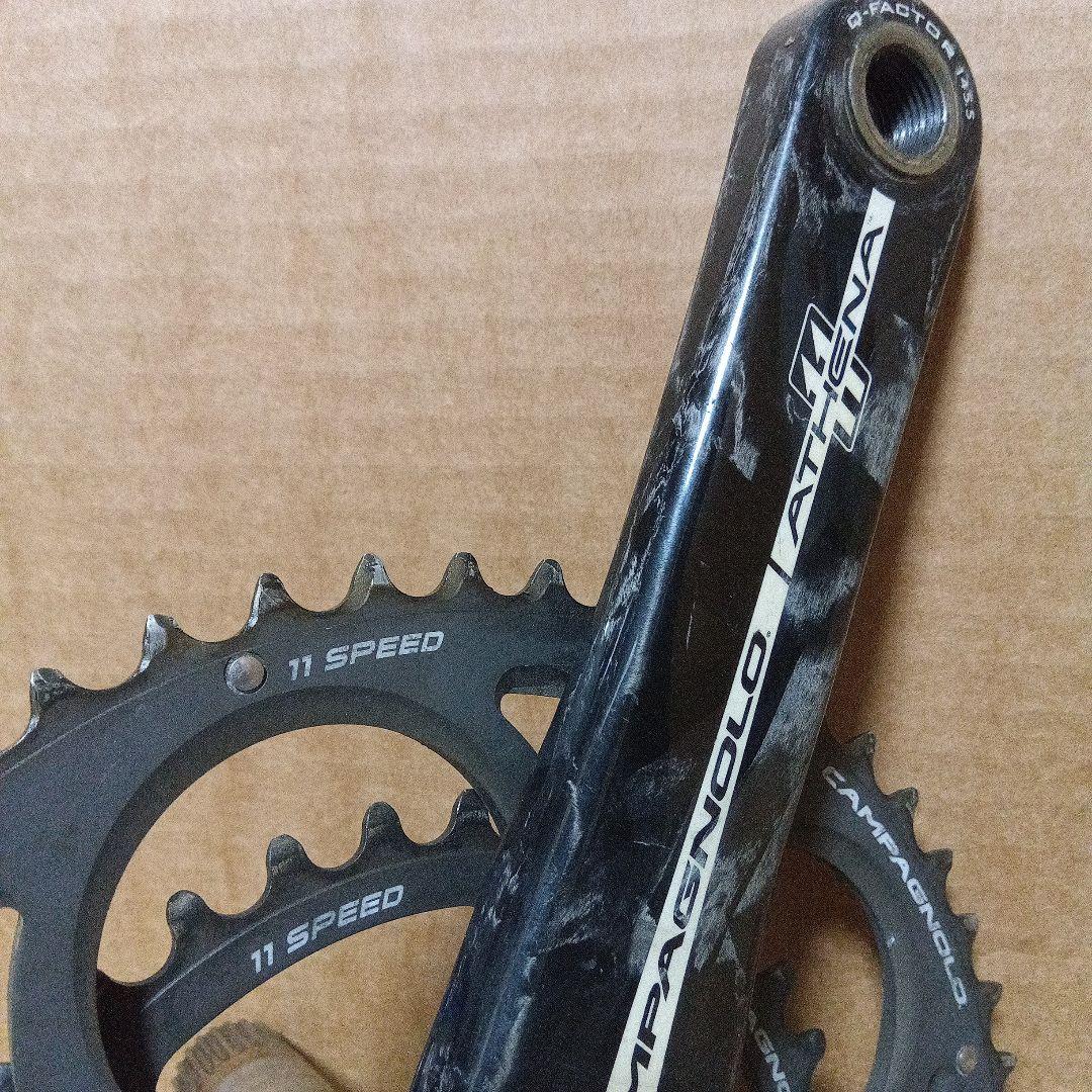 CAMPAGNOLO ATHENA カーボンクランク170mm 左側破損あり