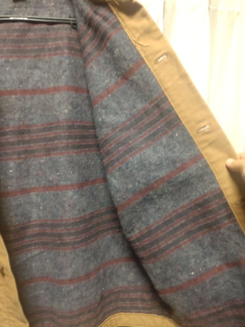 80s BIGBEN ブランケット　カバーオール USA製 ブラウンダック