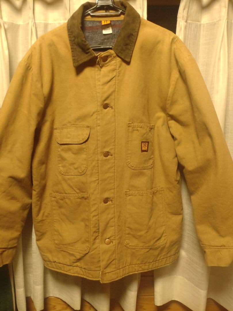 80s BIGBEN ブランケット　カバーオール USA製 ブラウンダック