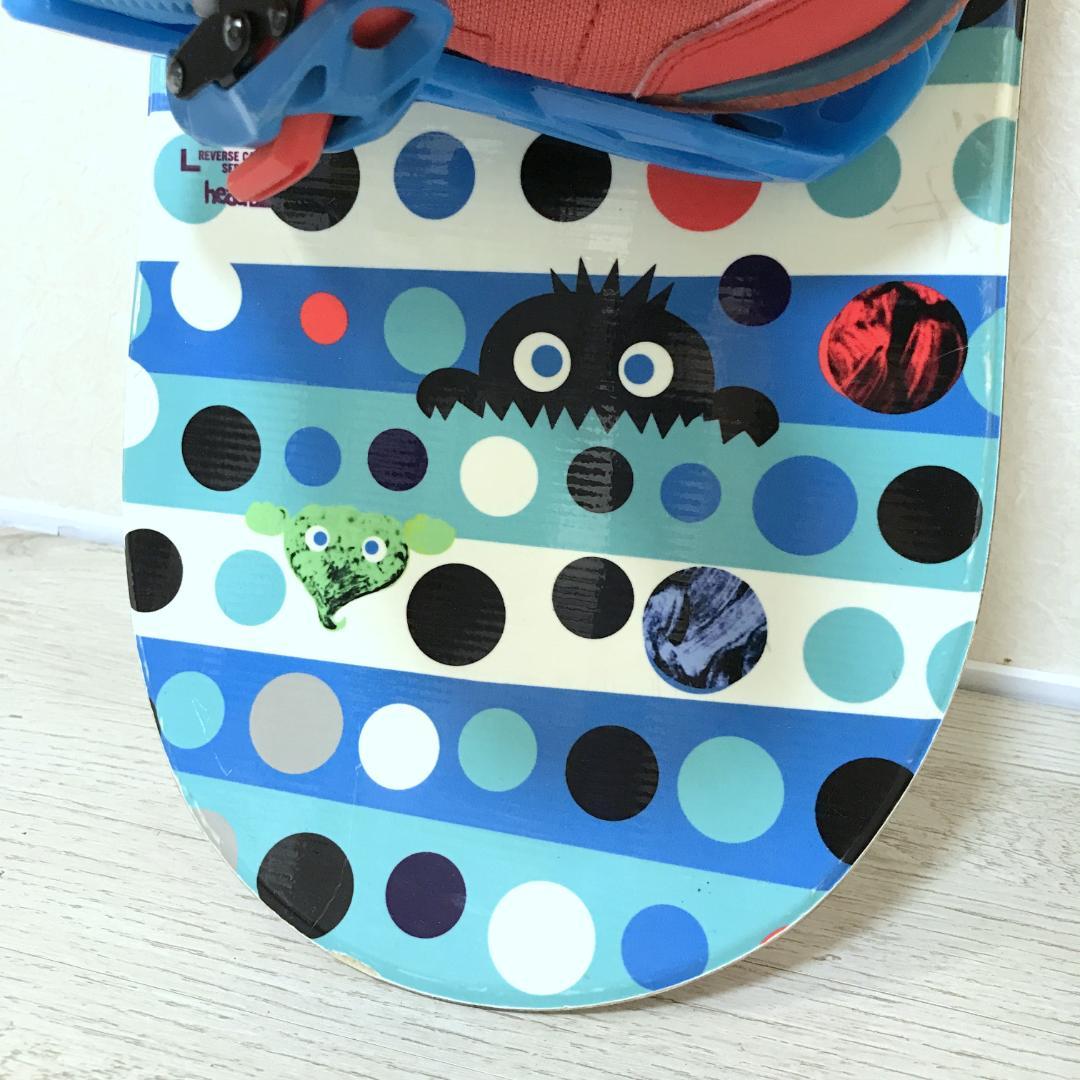 HEAD ROWDY キッズ用 スノーボード 80cm フルセット 16.5cm