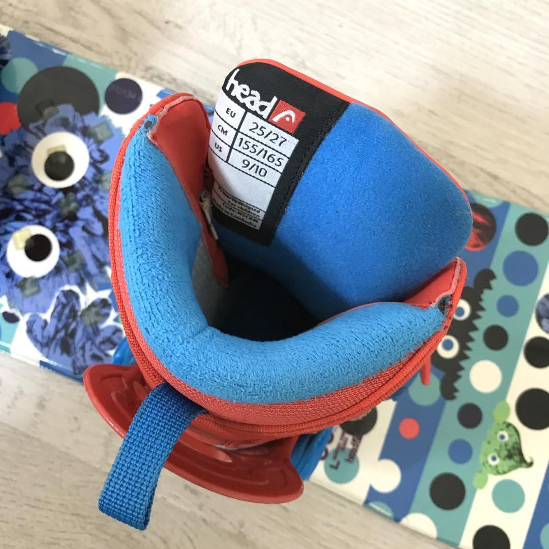 HEAD ROWDY キッズ用 スノーボード 80cm フルセット 16.5cm