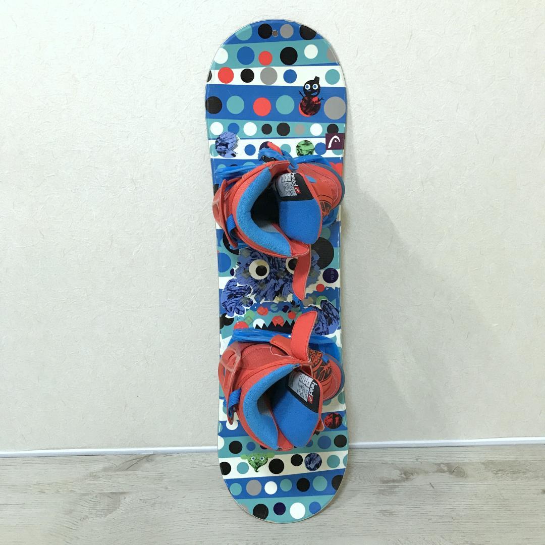 HEAD ROWDY キッズ用 スノーボード 80cm フルセット 16.5cm