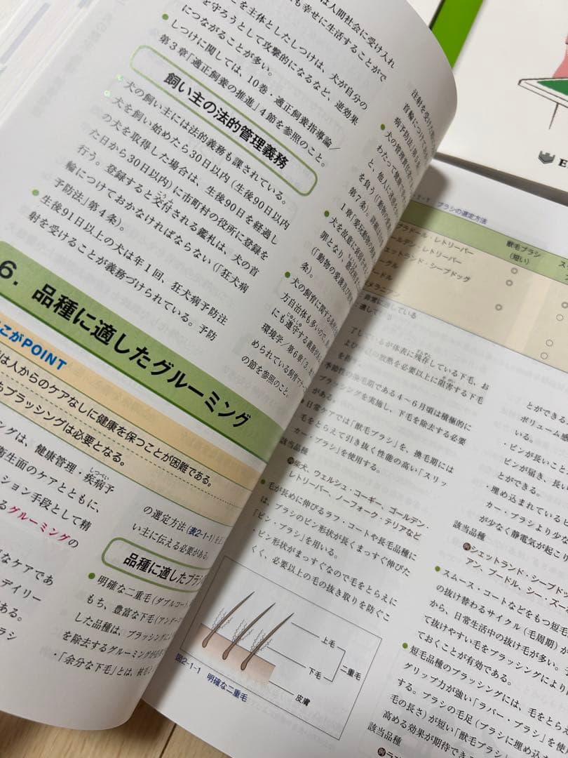 愛玩動物看護師カリキュラム準拠教科書　全10巻セット