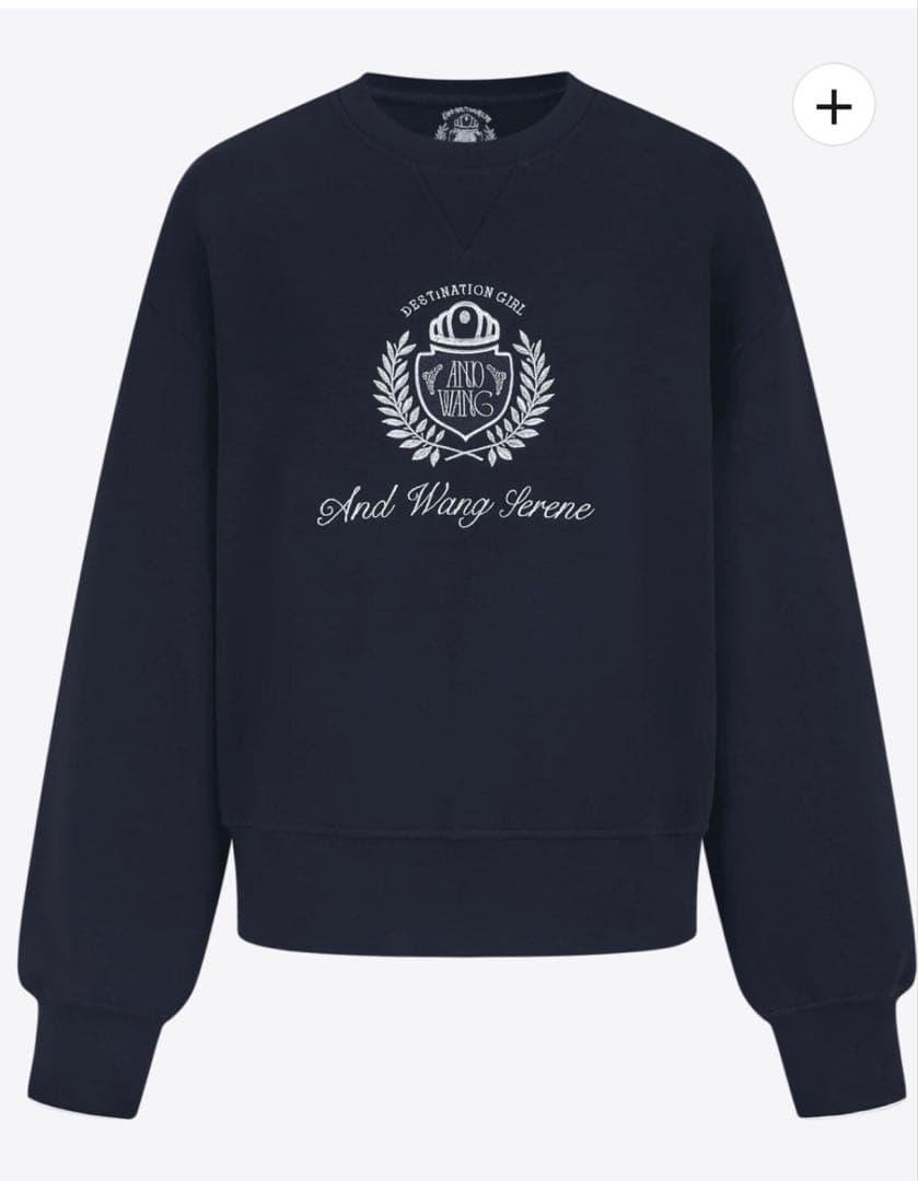 ANDWANG Signature Club Pullover (ネイビー)