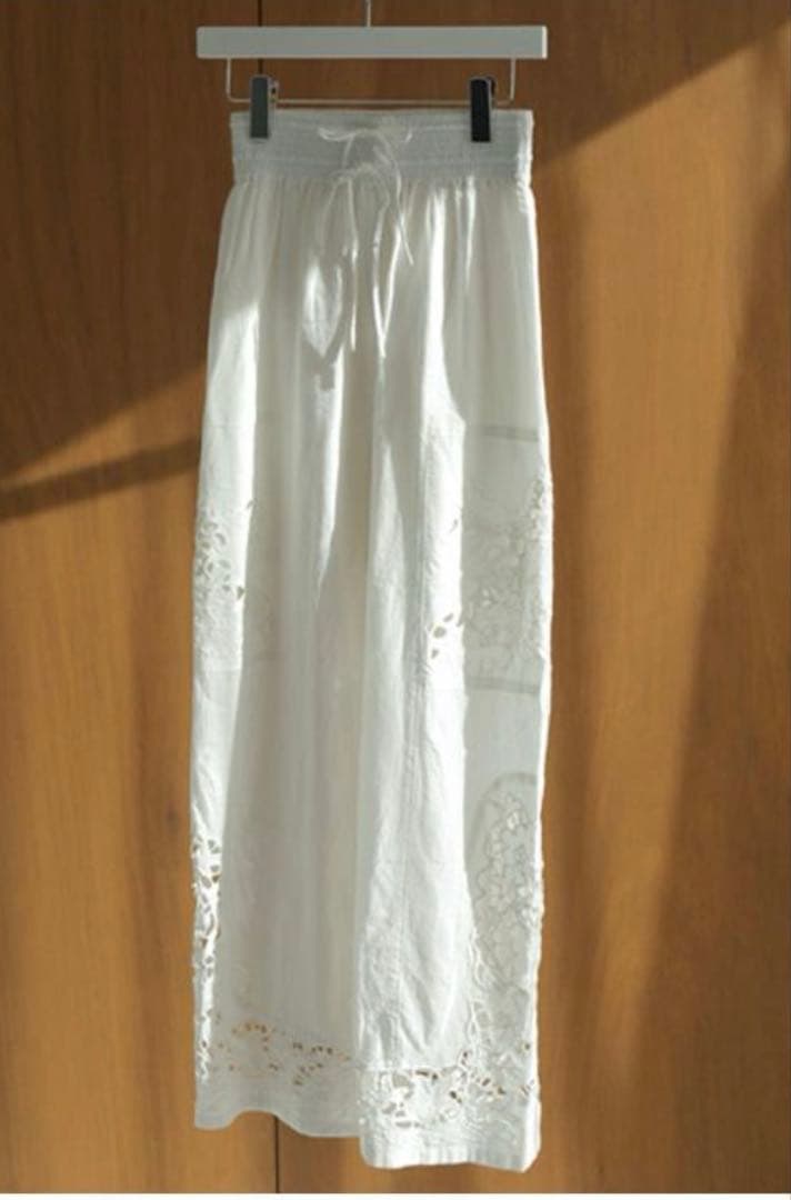 anuke(アンヌーク) Cutwork Lace Pants