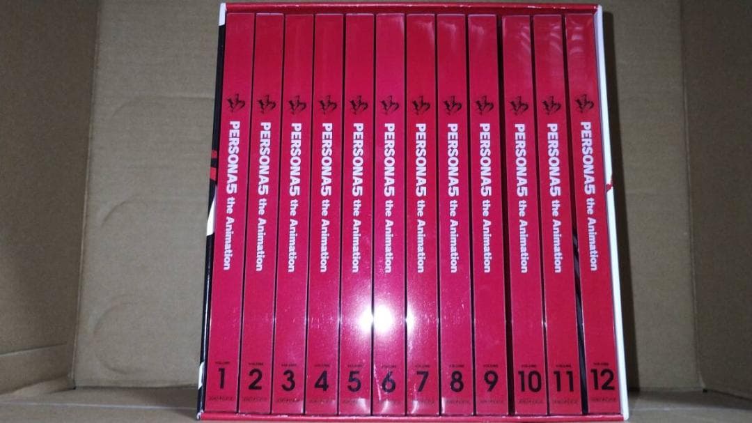 ペルソナ5 DVD 全巻セット　収納BOX付