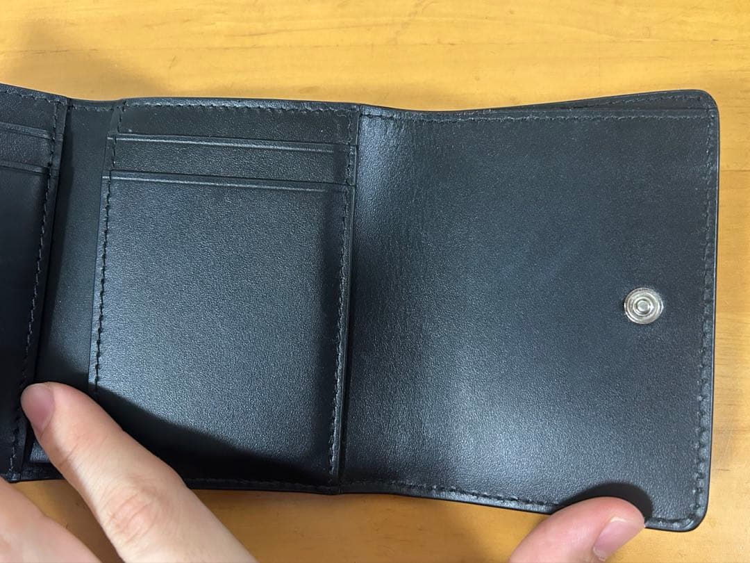 最終値下げ　美品　Margielaマルジェラ三つ折り財布　SA3UI0017 黒