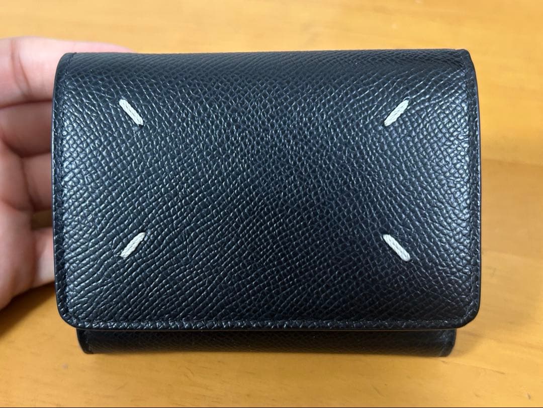 最終値下げ　美品　Margielaマルジェラ三つ折り財布　SA3UI0017 黒